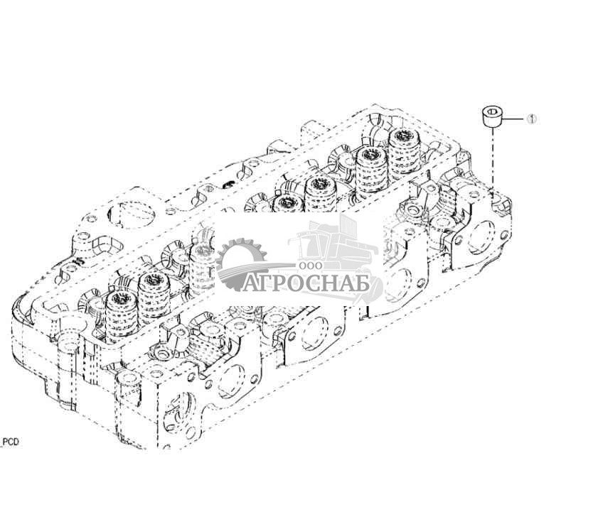 6698 Заглушка термодатчика 